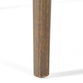 Sunvega Acacia Wood Gray Dining Table with Water Resistant Finish for Patio