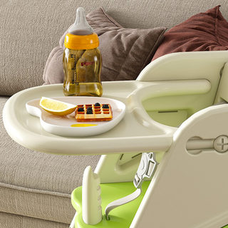 Sunvega Multi-Functional Adjustable Height Toddler Tower with Five-Point Seat Belts