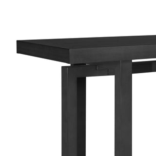 Sunvega Space-Saving Narrow 59-Inch Console Table with Durable MDF Construction for Entryway