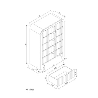 Sunvega Beverly Black and White Nightstand with Cooler Inserted and Speaker