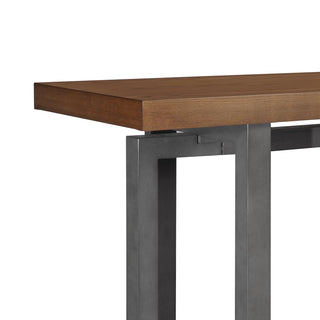 Sunvega Space-Saving Narrow 59-Inch Console Table with Durable MDF Construction for Entryway