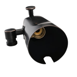 Sunvega Lift-Up Diverter Bathtub Faucet with 6 Settings Handheld Shower in Chrome