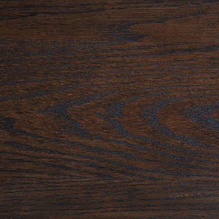 Sunvega Dark Oak Nightstand with Drawer and Open Cubby for Bedroom Storage