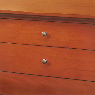 Sunvega Charming Oak Nightstand with Drawer for Essentials and Ample Tabletop Space