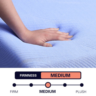 Sunvega 12 inch Hybrid Cooling GelCare Memory Foam and Coil Mattress Queen Size