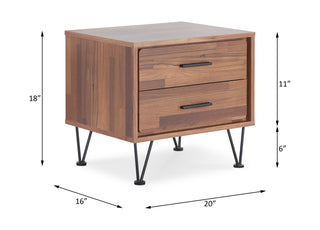 Sunvega Modern White Finish Chest with Five Spacious Drawers for Bedroom