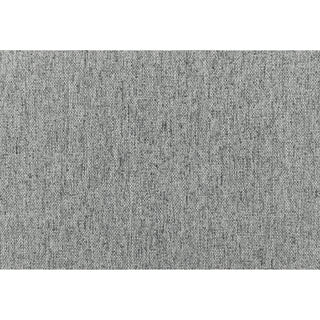 Sunvega Amador Grey Dining Bench with Contemporary Fabric Upholstery and Block Legs