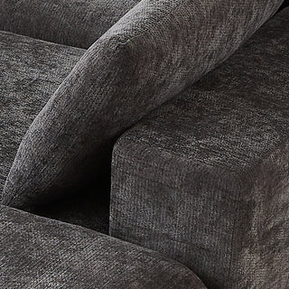 Sunvega Modern Chenille Cloud Sofa with High-Density Sponge Filling for Living Room