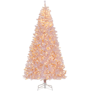 Sunvega 7.5-Foot Prelit Douglas Fir Artificial Christmas Tree with 500 Warm White LED Lights