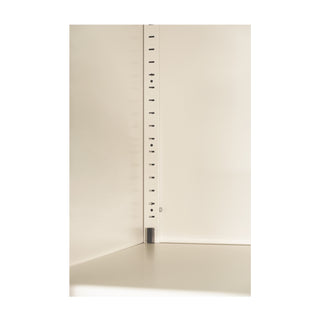 Sunvega 2 Shapely Steel Storage Cabinet with Lock and Adjustable Shelves for Kitchen Bedroom