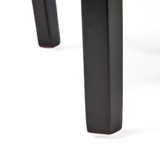 Sunvega Modern Upholstered Dining Chair with T-Stitch Design and Wood Legs
