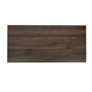 Sunvega Mid-Century Modern 4-Drawer Chest with Faux Wood and Sleek Tapered Legs