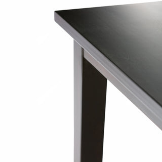 Sunvega Java Brown Solid Rubberwood Square Dining Table for 8 with Lacquered Top