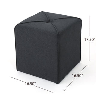 Sunvega Square Ottoman for Extra Seating and Leg Rest in Living Room
