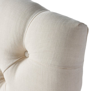 Sunvega Harding KD Tuft Dining Chair Set of 2 with Tufted Fabric Backrest