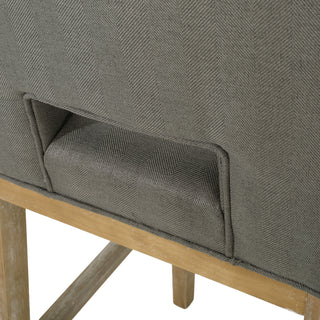 Sunvega Modern Upholstered Bar Stools with Padded Seats for Kitchen Dining