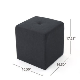 Sunvega Square Ottoman for Extra Seating and Leg Rest in Living Room