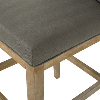 Sunvega Modern Upholstered Bar Stools with Padded Seats for Kitchen Dining