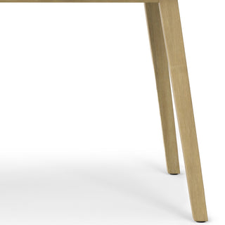 Sunvega Light Teak Solid Acacia Wood Outdoor Dining Table Seats 6