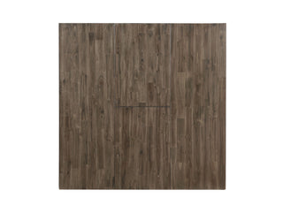 Sunvega Acacia Wood Rectangular Dining Table with Butterfly Leaf for Eight