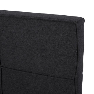 Sunvega Adjustable Height King Size Linen Upholstered Headboard with Metal Leg